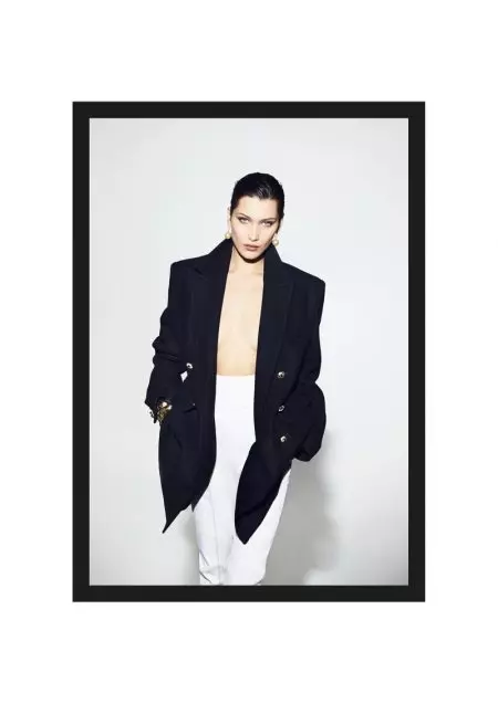 Bella Hadid modelon stile elegante për koleksionin e vjeshtës 2017 të Alexandre Vauthier