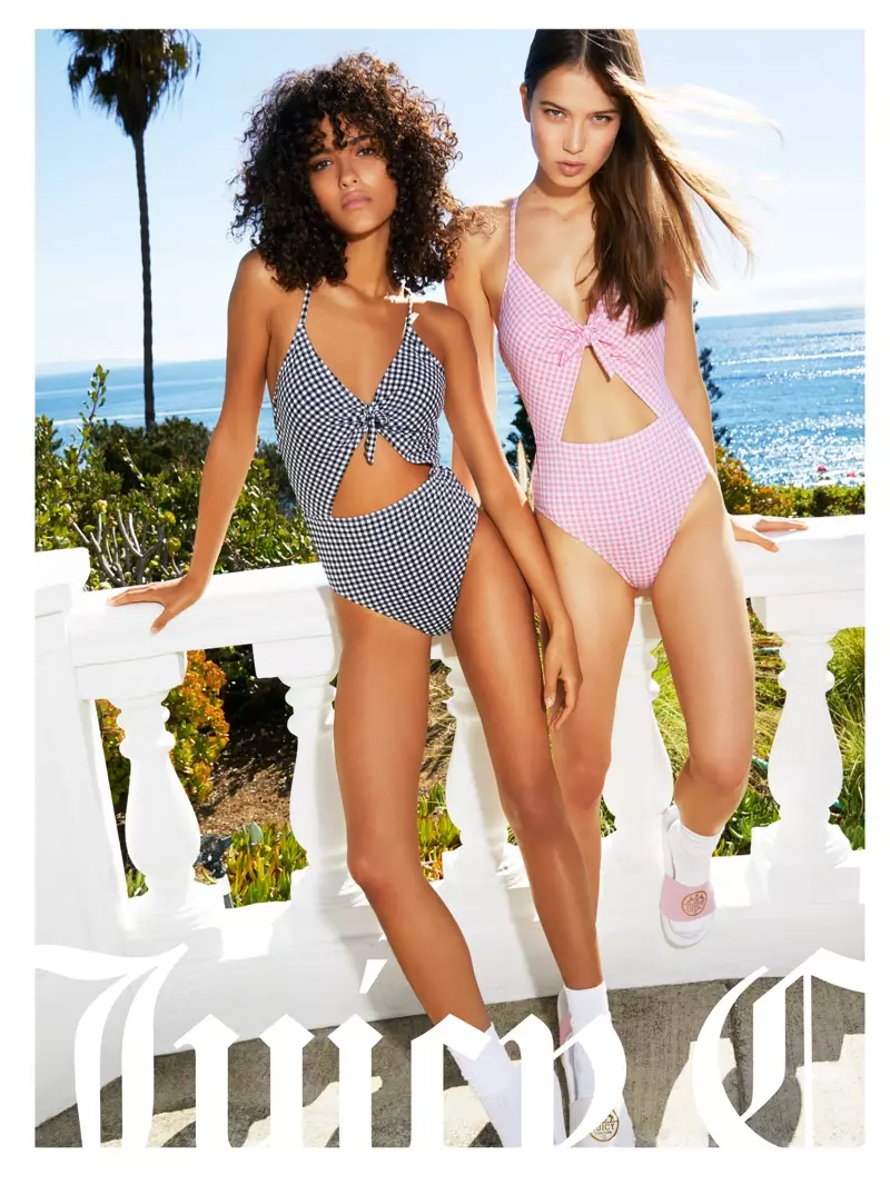 Sara Witt e Mélodie Vaxelaire sono le star della campagna primavera-estate 2018 di Juicy Couture