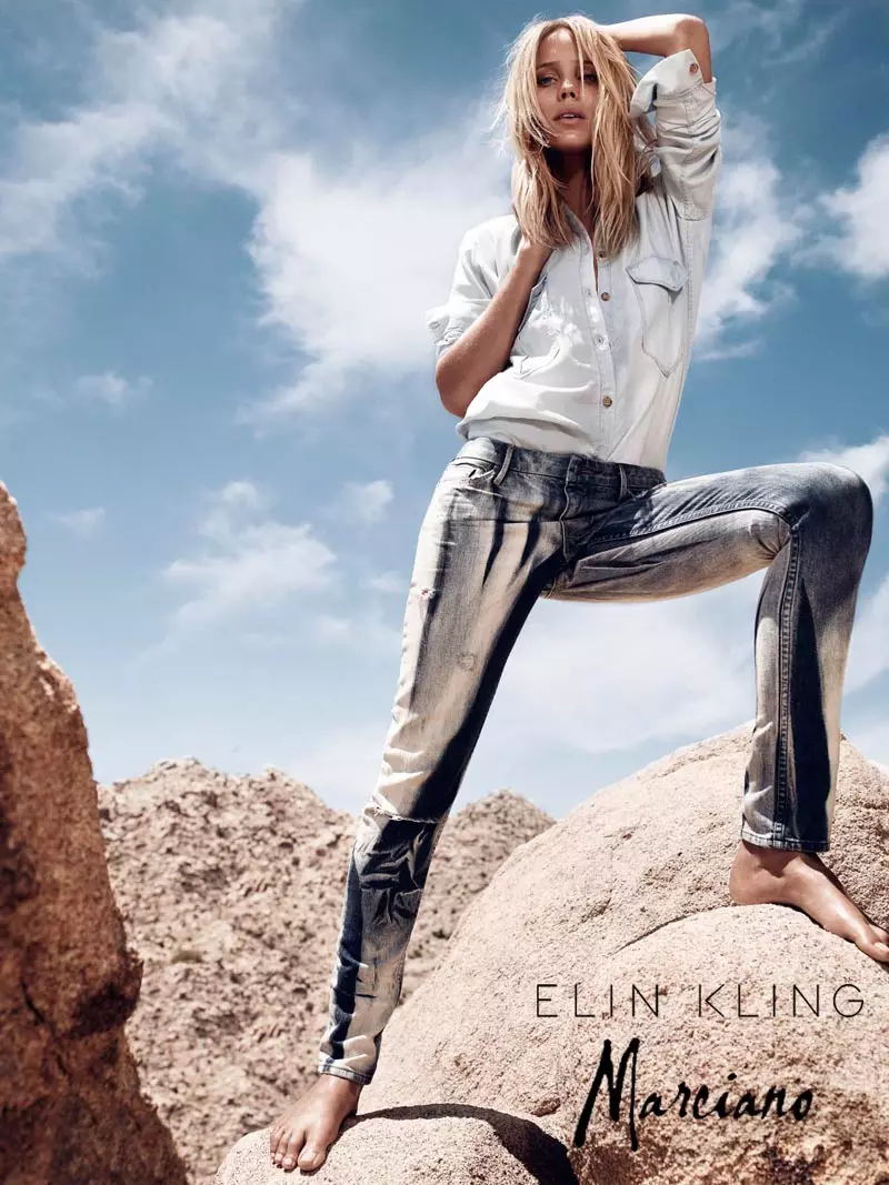 Hunter & Gatti Shoot the Elin Kling for Marciano Campaign