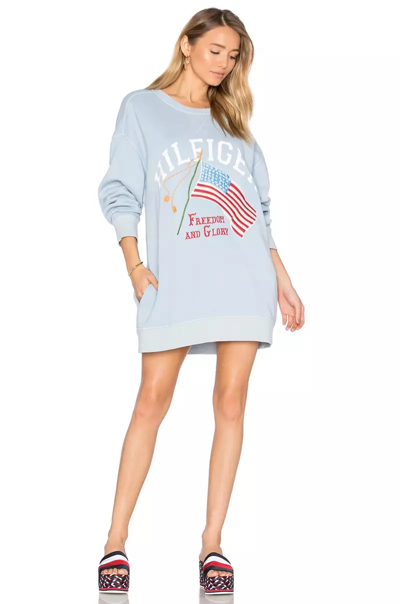 Hilfiger Collection Patchwork Flag Sweatshirt $288