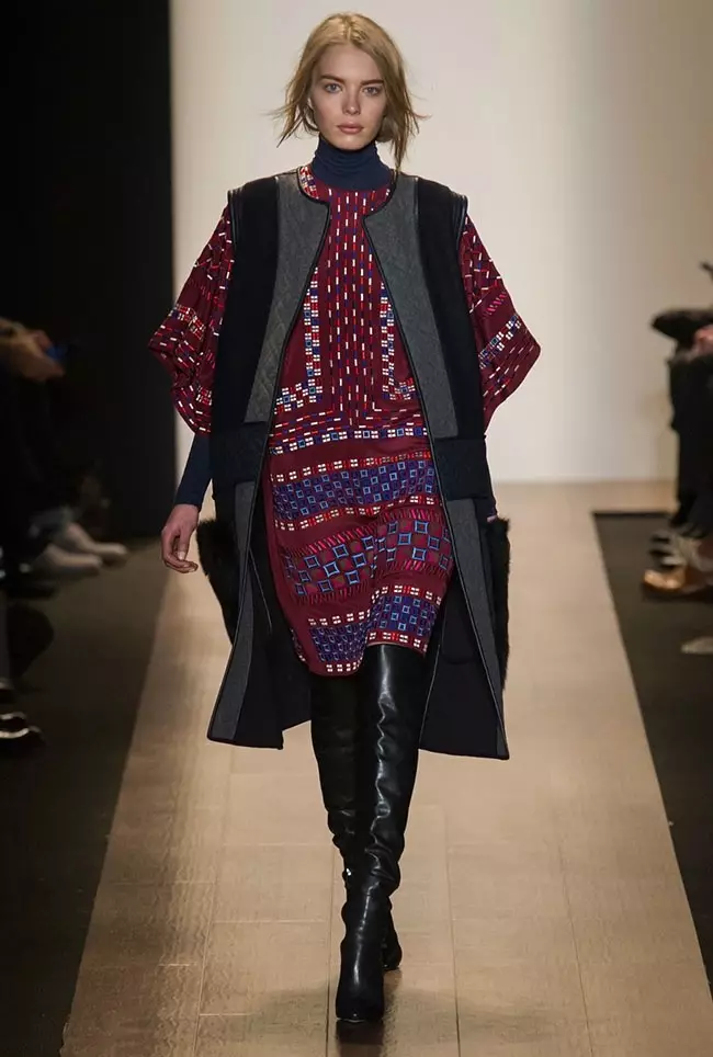 BCBG Max Azria ofron stilin e shtresave Boho për vjeshtën 2015