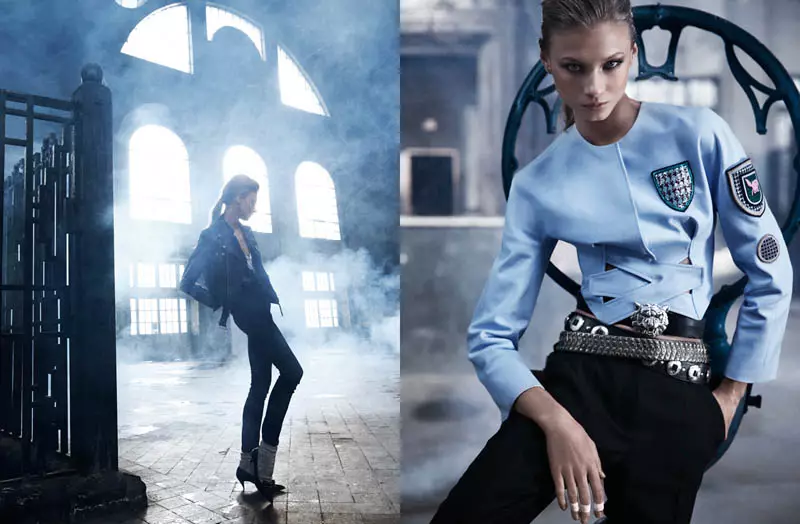 Anna Selezneva je jedním z chlapců pro Mario Sierra v Elle Spain Shoot