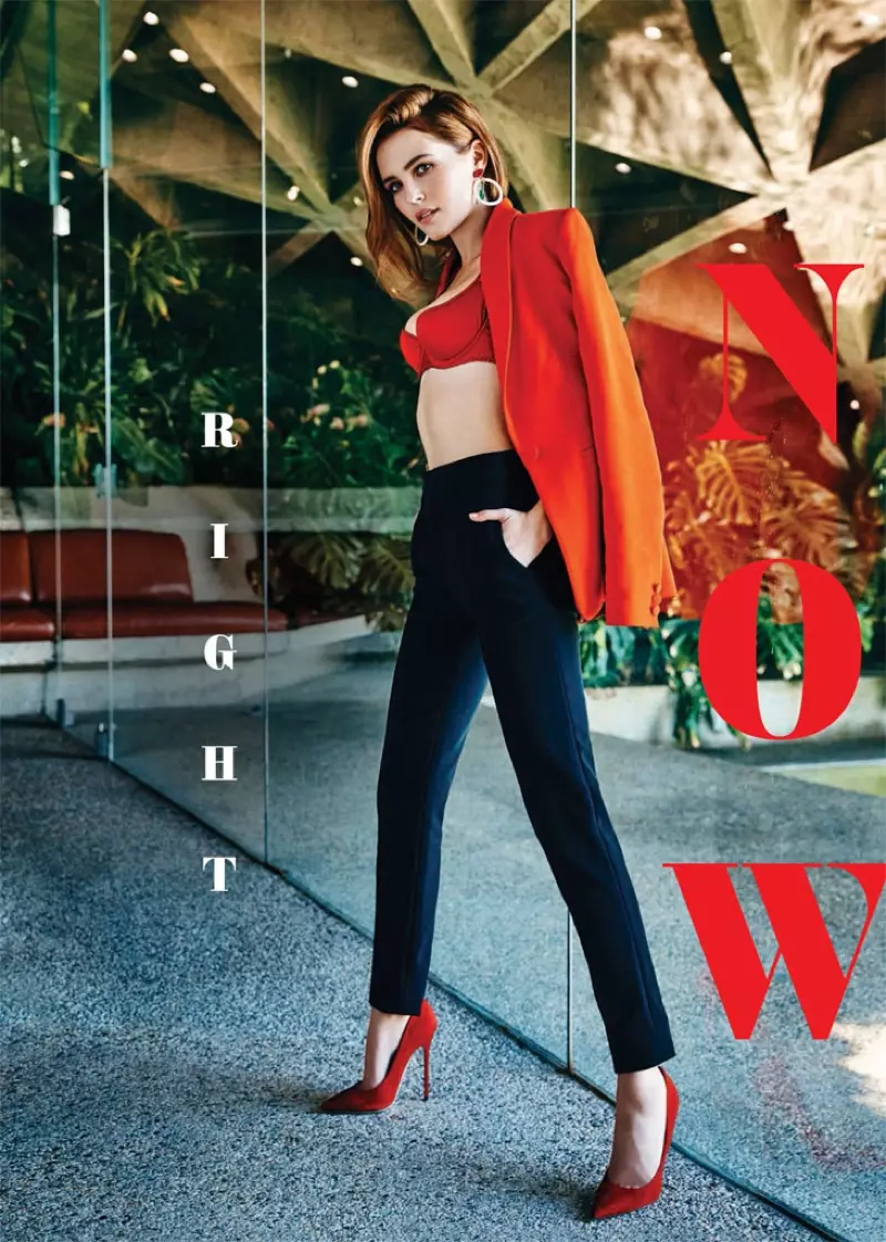 Zoey Deutch spiller hovedrollen i Cosmopolitans februarudgave