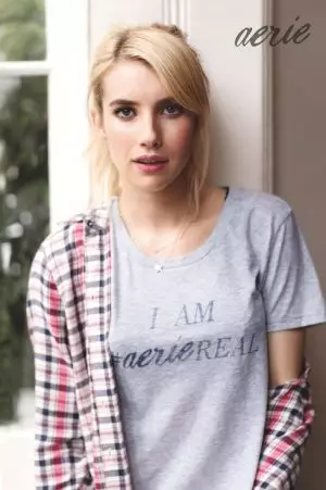 Emma Roberts Goes Unretouched por Aerie Underwear Campaign