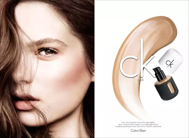 Fei Fei Sun, Caroline Brasch Nielsen & Tilda Lindstam in ck One Cosmetics Fall 2013 பிரச்சாரத்தில்