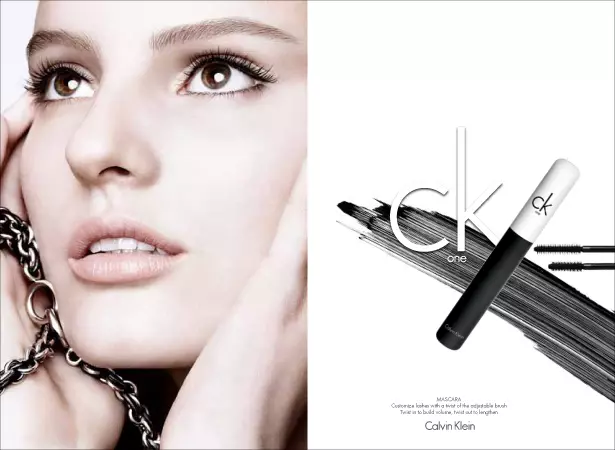 Fei Fei Sun, Кэролайн Браш Нильсен һәм Тилда Линдстам йолдызы ck One Cosmetics Fall 2013 акциясендә