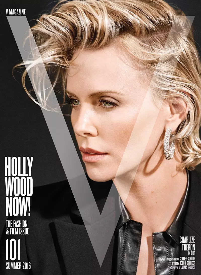 Charlize Theron on V Magazine #101 Daboolka