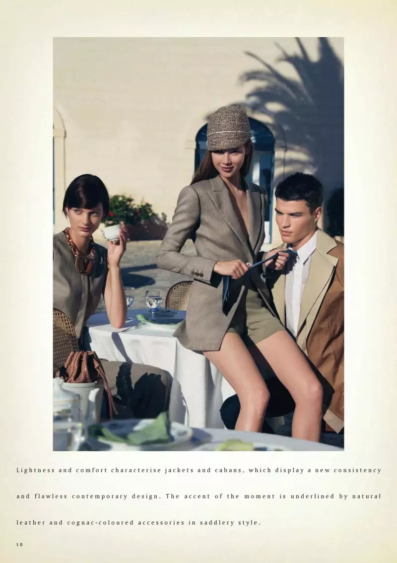 Anais Pouliot, Patricia van der Vliet et Daga Ziober sont les vedettes de la campagne printemps 2013 d'Emporio Armani