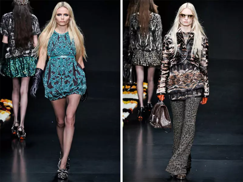 Roberto Cavalli Fall 2012 | මිලාන් විලාසිතා සතිය