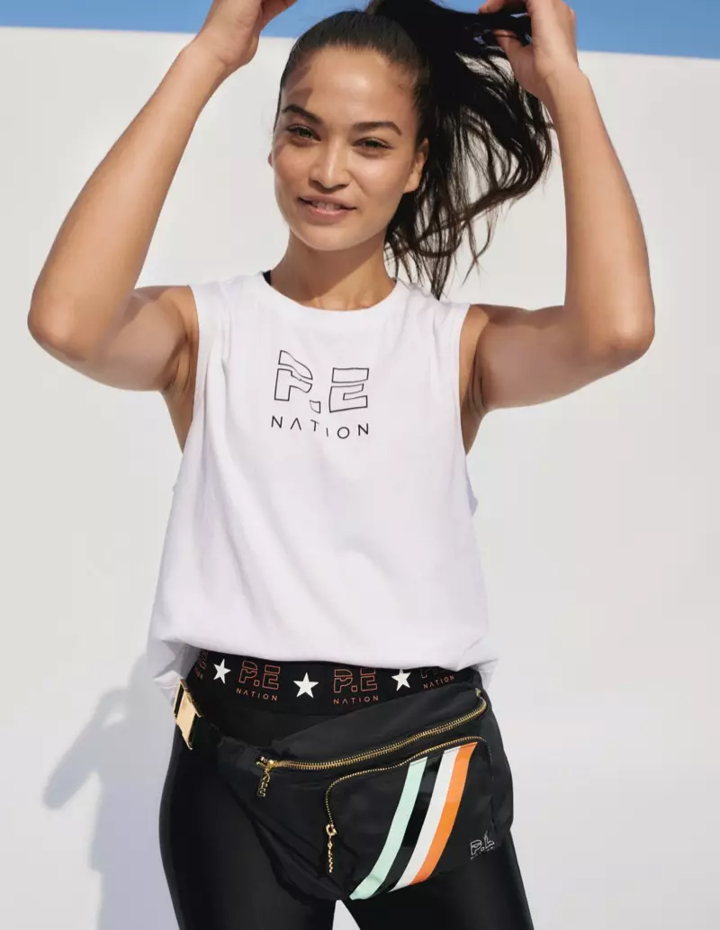 Shnaina Shaik leikur í P.E. Nation x H&M herferð