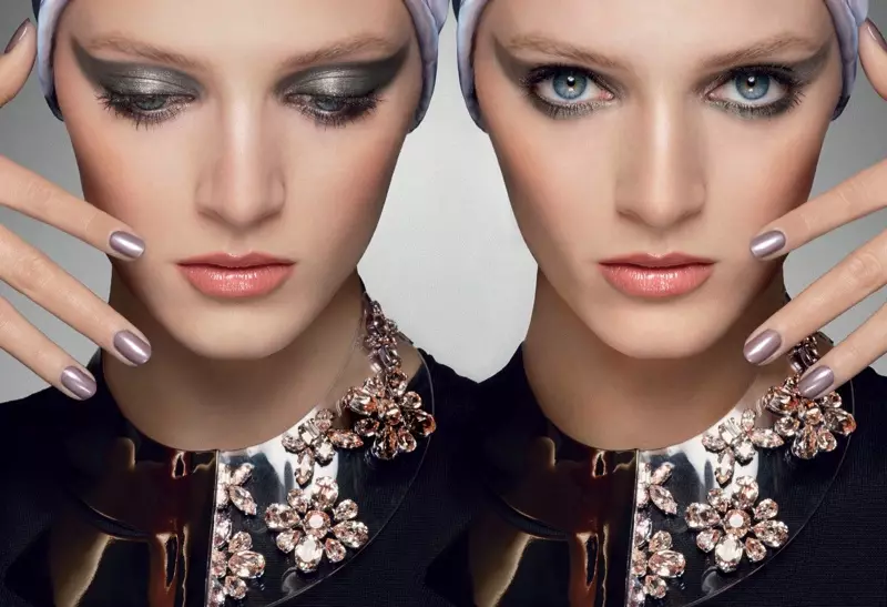 Tonton Daria Strokous Enchant dalam Koleksi "Mystic Metallics" Dior