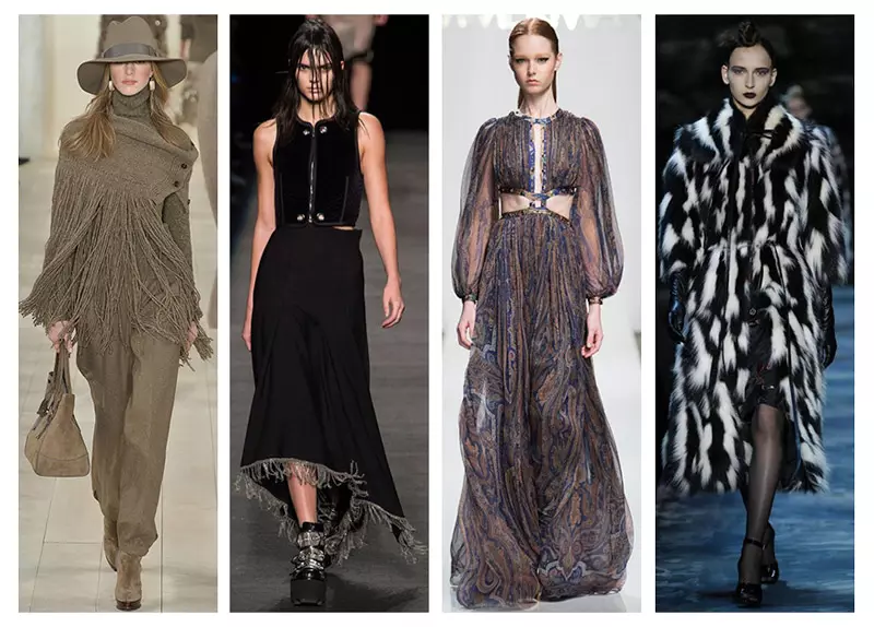 Tren Musim Gugur 2015 New York Fashion Week: 70s, Gaya Goth