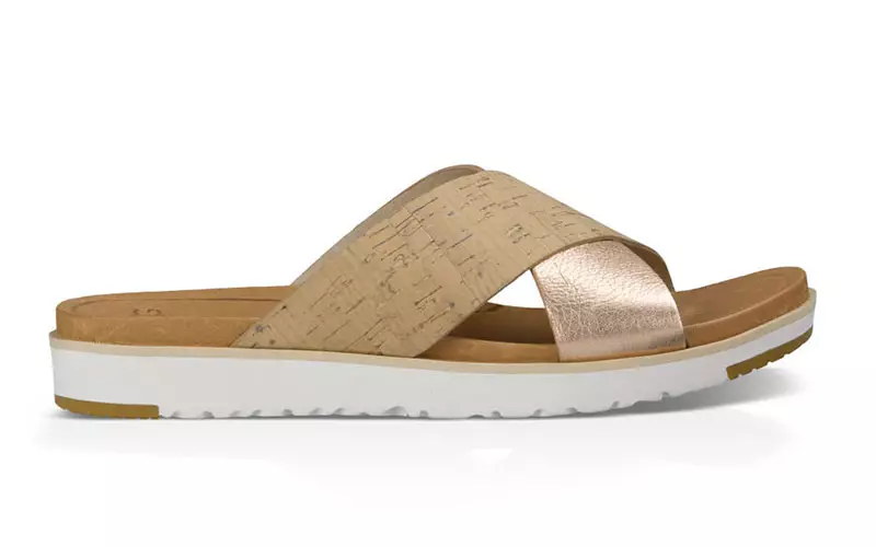 UGG® Kari metallisk sandal