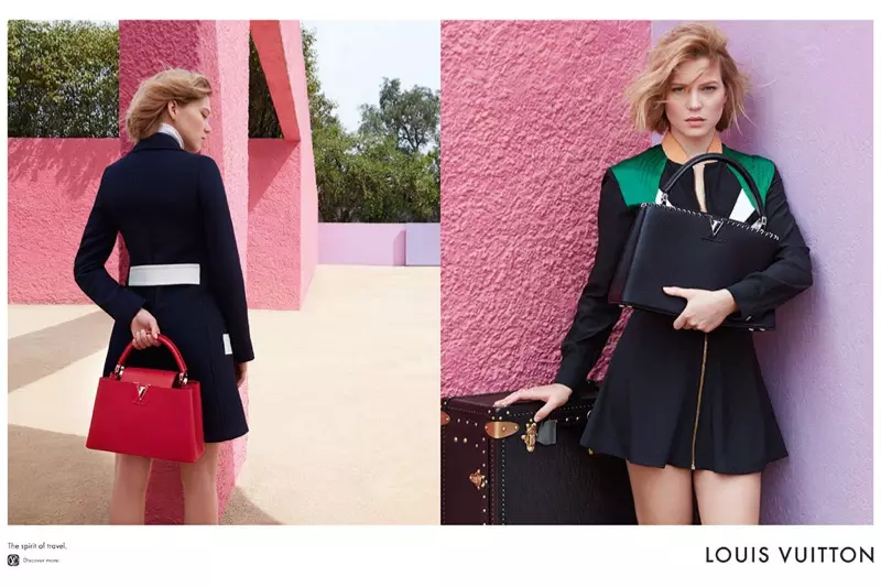 Lea Seydoux Louis Vuitton 2016 แคมเปญโฆษณา