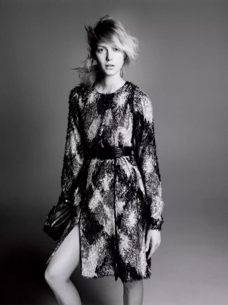 Sigrid Agren Stars ho Letšolo la Sportmax Fall 2013 ka David Sims