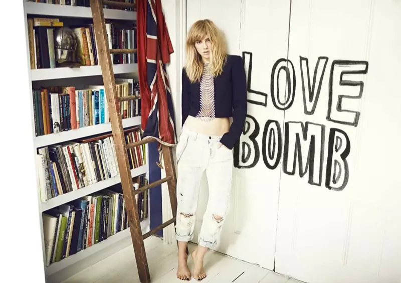 Suki Waterhouse Fronts Sass & Bide 2013. őszi kampány