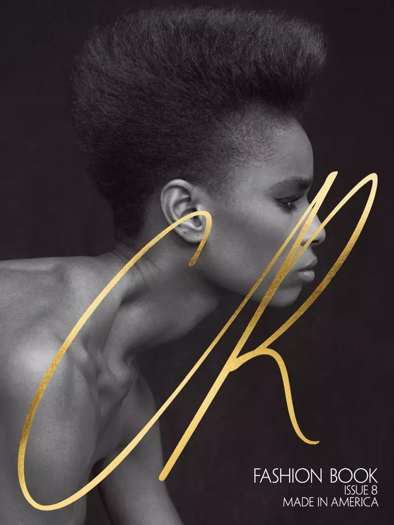 Kayla Scott op CR Fashion Book #8 Cover. Foto: Rory van Millingen