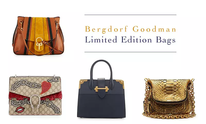 Juuri saapunut: Bergdorf Goodman esittelee rajoitetun erän designkäsilaukkuja