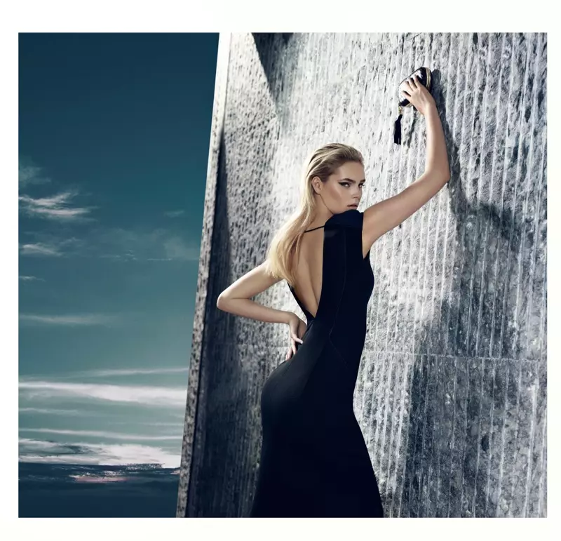 Juju Ivanyuk Models Sleek Style para sa Gizia Fall 2013 Ads ni Nihat Odabasi