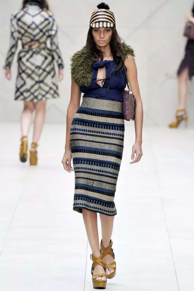 Burberry Primavera 2012 | Semana da Moda de Londres