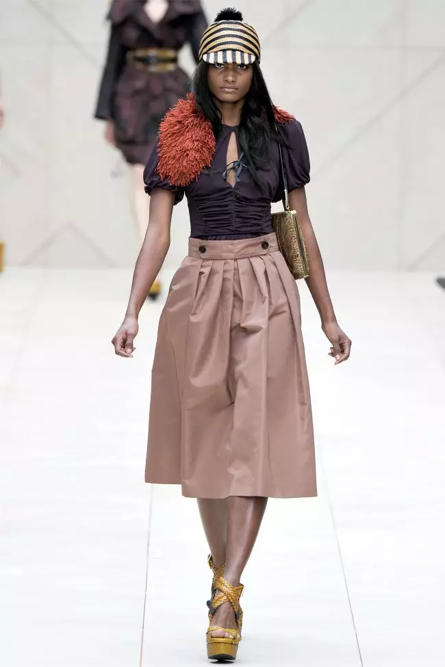 Burberry Primavera 2012 | Settimana della moda di Londra