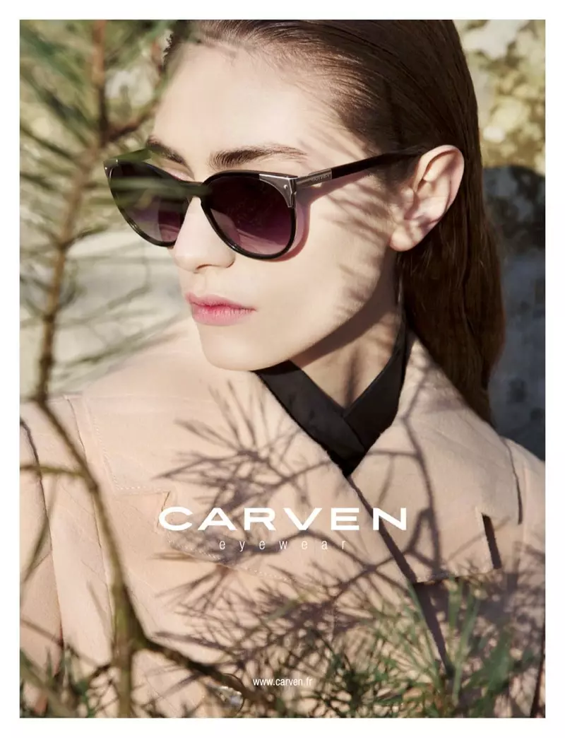 Carven ចេញពីការផ្តោតអារម្មណ៍សម្រាប់យុទ្ធនាការរដូវស្លឹកឈើជ្រុះឆ្នាំ 2013 ដោយ Viviane Sassen