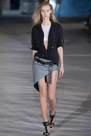 Anthony Vaccarello se vuelve náutico, gráfico para la primavera de 2015