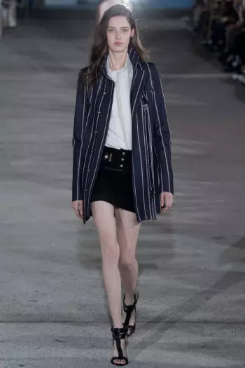 Anthony Vaccarello Goes Nautical, grafika jari 2015