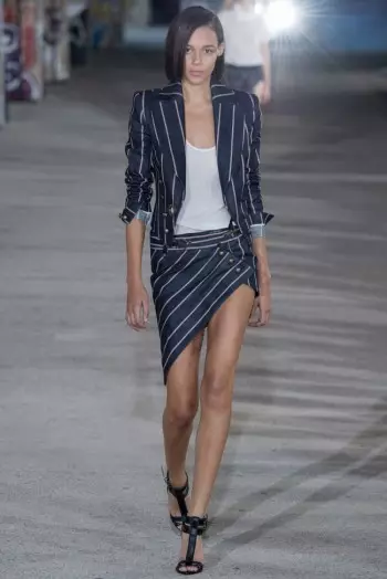 Anthony Vaccarello Goes Nautical, Graphic for Spring 2015