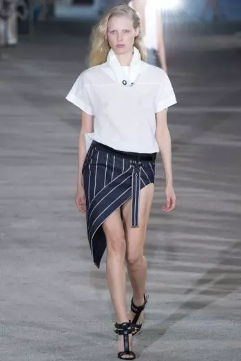 Anthony Vaccarello Goes Nautical, Graphic for Spring 2015