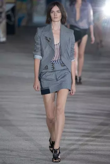 Anthony Vaccarello Goes Nautical, Graphic for Spring 2015