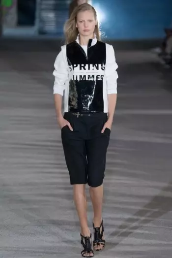 Anthony Vaccarello 去航海，2015 年春季的圖形