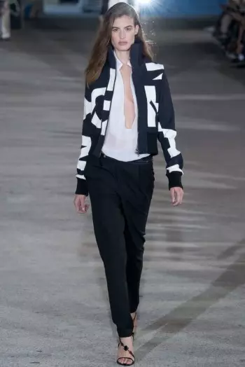 U-Anthony Vaccarello Goes Nautical, Graphic for Spring 2015