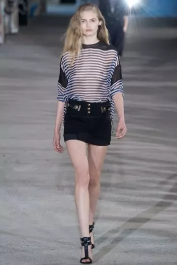 Anthony Vaccarello Goes Nautical, Graphic for Spring 2015