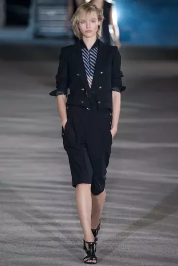 U-Anthony Vaccarello Goes Nautical, Graphic for Spring 2015