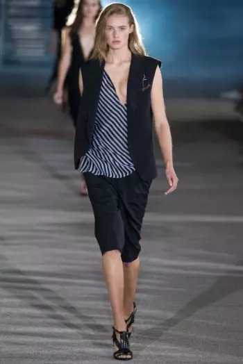 Anthony Vaccarello Goes Nautical, Graphic for Spring 2015