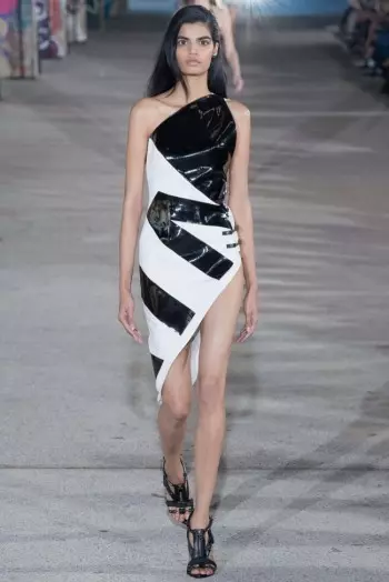 Anthony Vaccarello se vuelve náutico, gráfico para la primavera de 2015