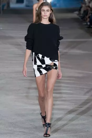 Anthony Vaccarello vai náutico, gráfico para a primavera de 2015