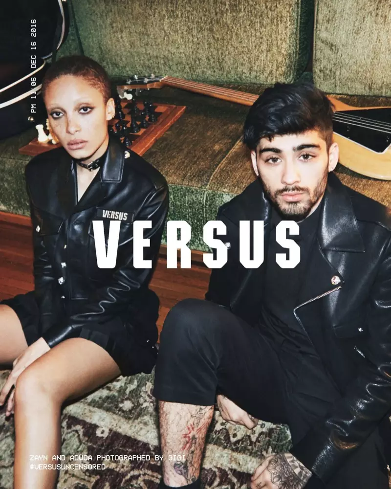 Versus Versace Kampaň jar/leto 2017 od Gigi Hadid