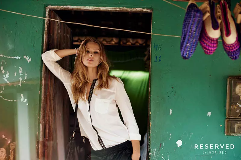 Frida Gustavsson míří do Brazílie na jarní kampaň Reserved 2014