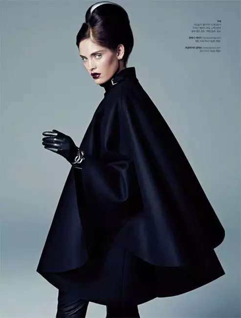 Heidi Mount Channels Daphne Guinness kwa S Magazine Septemba 2012