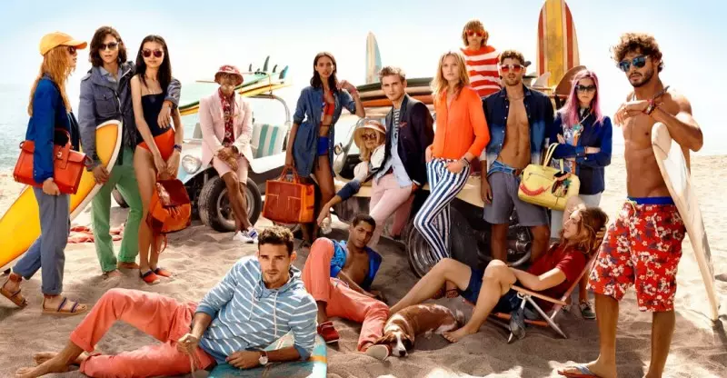 Toni Garrn, Jac Jagaciak, Tian Yi und mehr für die Frühjahr/Sommer-Kampagne 2014 von Tommy Hilfiger