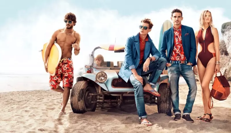 Toni Garrn, Jac Jagaciak, Tian Yi und mehr für die Frühjahr/Sommer-Kampagne 2014 von Tommy Hilfiger