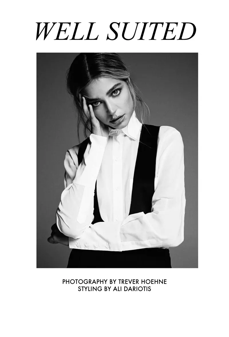 Gina Vaia protagoniza 'Well Suited' fotografiada por Trever Hoehne