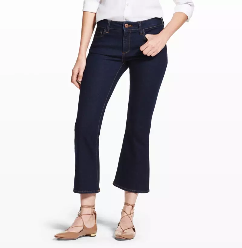 DL1961 Lara Cropped Jean pri západe slnka