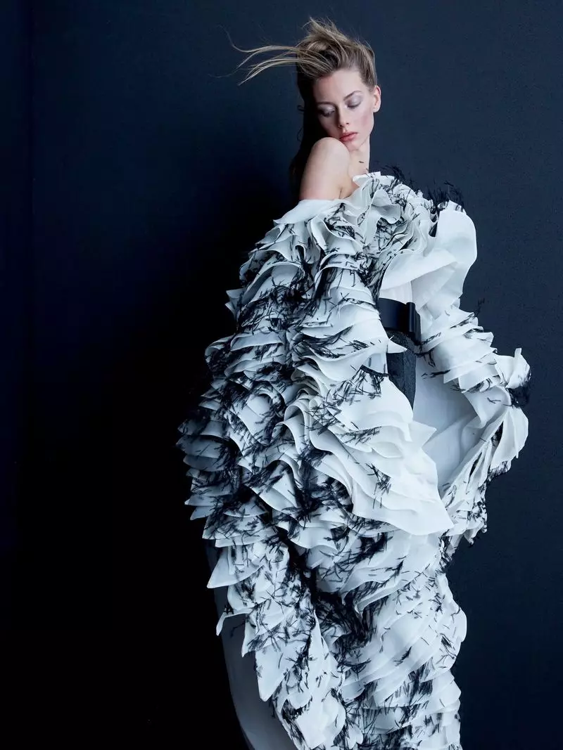 Lauren de Graaf Vogue Taiwan Haute Couture Mode Editorial