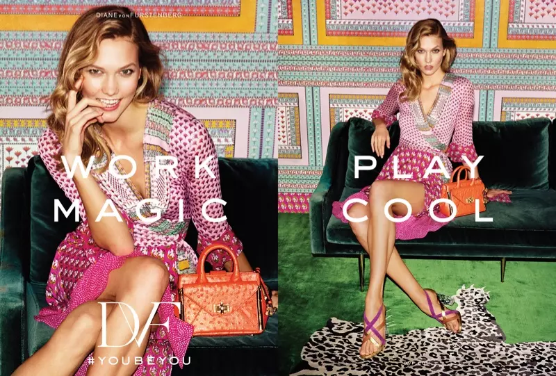 Karlie Kloss Diane Von Furstenberg Spring 2016 Campaign