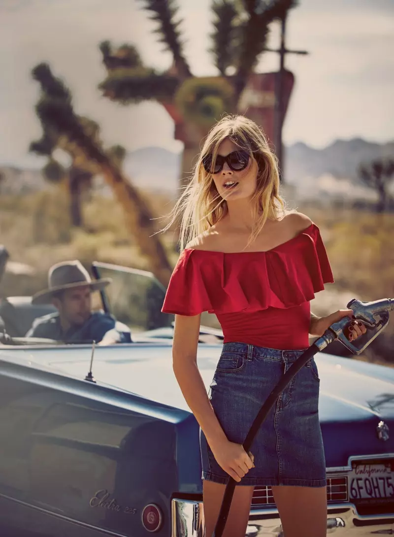 Top con hombros descubiertos Tula de Free People