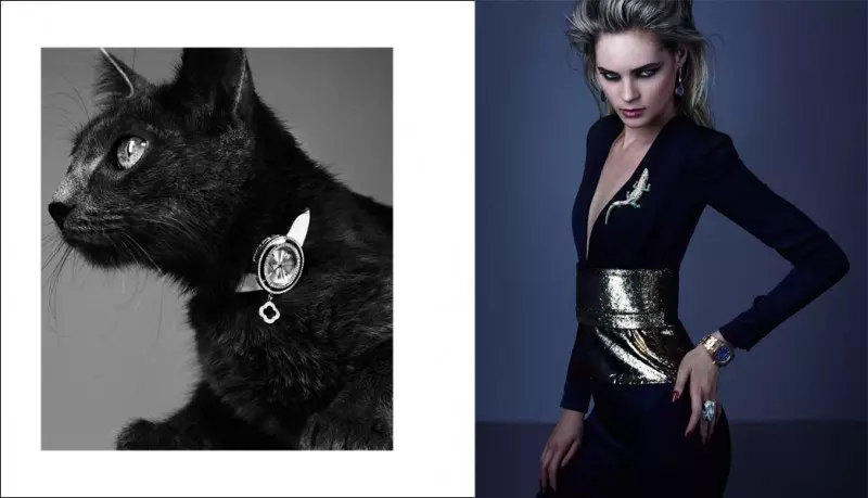 Juju Ivanyuk เปลี่ยน Cat Lady ให้กับนิตยสาร Rabat ของ Xavi Gordo