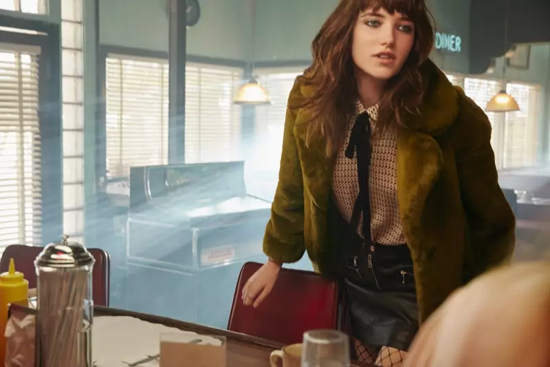 Grace Hartzel protagoniza la campaña de Mango de octubre de 2016